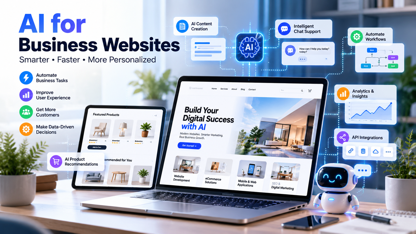 How AI Is Changing Business Websites